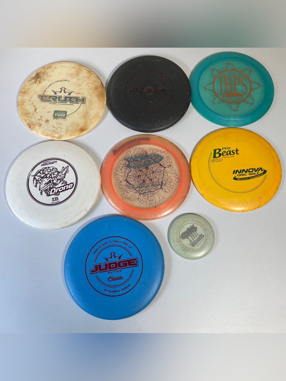 Disc Golf Bundle – 7 Discs + Mini Set Out Door Innova Discraft Dynamic Discs